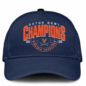 2025 Virginia Cavaliers Gator Bowl Champions Hoodie3