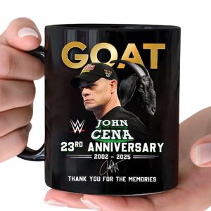 Goat JOHN CENA 23rd Anniversary Mug1