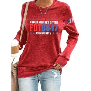 Retro Proud Member Of The FDT 8647 Community Print Sweatshirt 3 Retro Proud Member Of The FDT 8647 Community Print Sweatshirt3