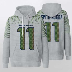 Seahawks Jaxon Smith-Njigba Waffle Hoodie 2 Seahawks Jaxon Smith Njigba Waffle Hoodie2