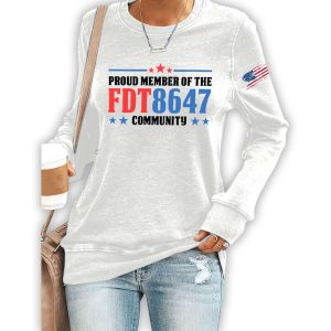 Retro Proud Member Of The FDT 8647 Community Print Sweatshirt 2 Retro Proud Member Of The FDT 8647 Community Print Sweatshirt2
