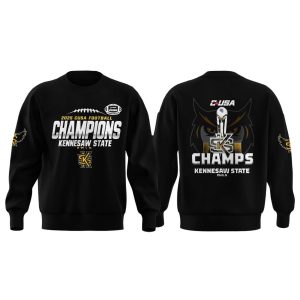 Kennesaw State Owls Conference USA Champions 2025 Hoodie1