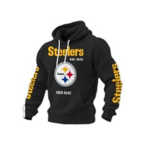 Steelers Est 1933 Personalized Waffle Hoodie