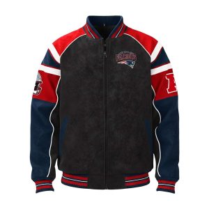 Drake Maye Patriots Jacket1