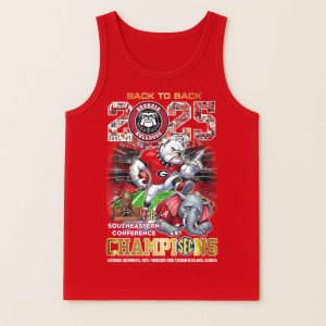 Bulldogs Back To Back 2025 SEC Champions Shirt 4