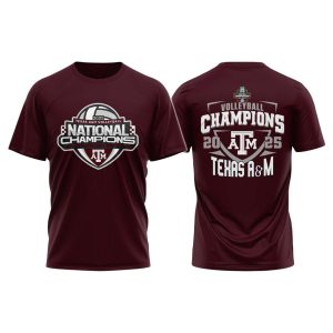 Texas AM 2025 Womens Volleyball National Champions Shirt
