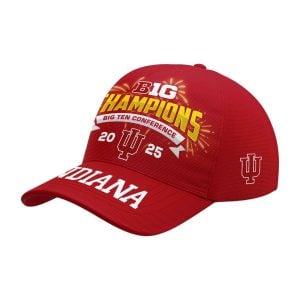 Indiana Football 2025 Big Ten Champions Cap1