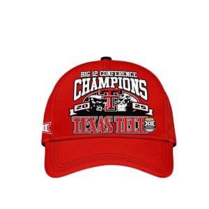 2025 Texas Tech Big 12 Conference Champions Cap1
