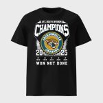 2025 Congrats Jaguars AFC South Champions Won Not Done Shirt