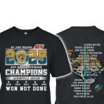 2025 Jaguars AFC South Champs GO JAGS DUUUVAL Shirt