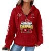 2026 IU Rose Bowl Champions Waffle Hoodie