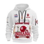 2026 Indiana Football Chick-fil-a Peach Bowl Champions Half Zip Hoodie