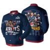 2026 NE Patriots AFC Champions Baseball Jacket
