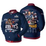 2026 NE Patriots AFC Champions Baseball Jacket