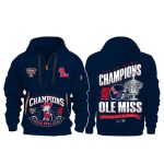 2026 Ole Miss Sugar Bowl Champions Quarter Zip Hoodie