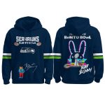 2026 Seahawks Bad Bunny Here For The Benito Bowl Hoodie