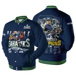 2026 Seahawks NFC Champions Baseball Jacket