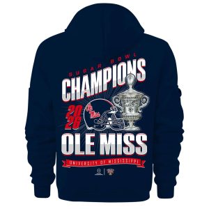 2026 Ole Miss Sugar Bowl Champions Quarter Zip Hoodie2