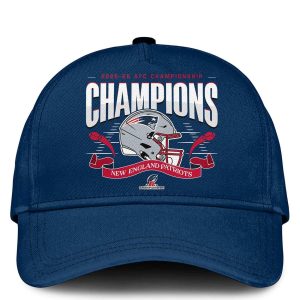 2025 Patriots AFC Champions Hoodie4