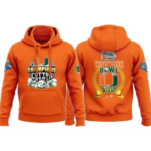 2026 Miami Cotton Bowl Champions Hoodie1