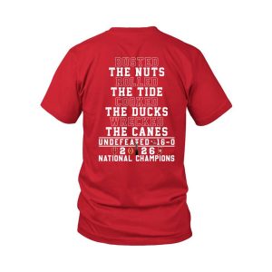 Congrats Hoosiers CFP National Champs Undefeated 16 0 Two Sided Shirt2