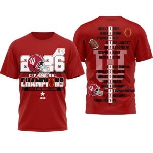 Indiana Hoosiers CFP National Champions 2026 Shirt 2 Indiana Hoosiers CFP National Champions 2026 Shirt2