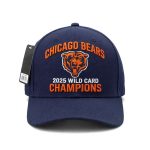 Bears 2025 Wild Card Champions Hat