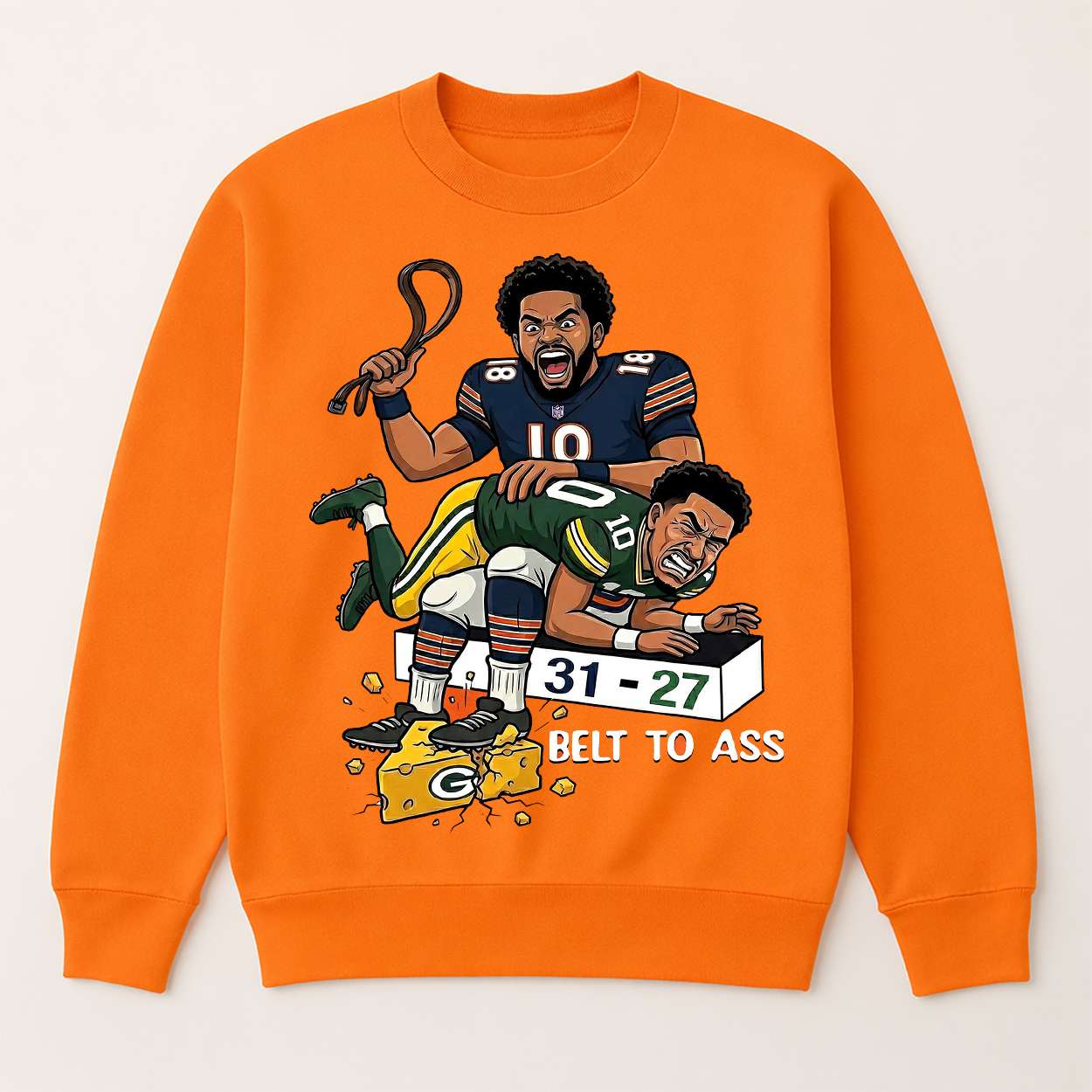 Bears 31-27 Packers Belt To Ass Shirt Bears 31-27 Packers Belt To Ass Shirt