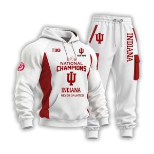 2026 Indiana Football CFP National Champions Hoodie Set1