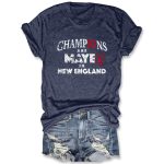 Champions Are Mayed In New England Tee