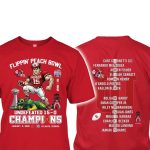 Congrats Hoosiers Flippin' Peach Bowl Champs Undefeated 15-0 Shirt