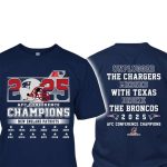 Congrats Patriots 2025 AFC Conference Champs Two-Sided Shirt