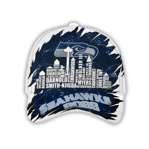 2026 Seahawks Skyline Customized Classic Cap