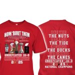 How 'bout Them Hoosiers Undefeated 16-0 National Champions Shirt