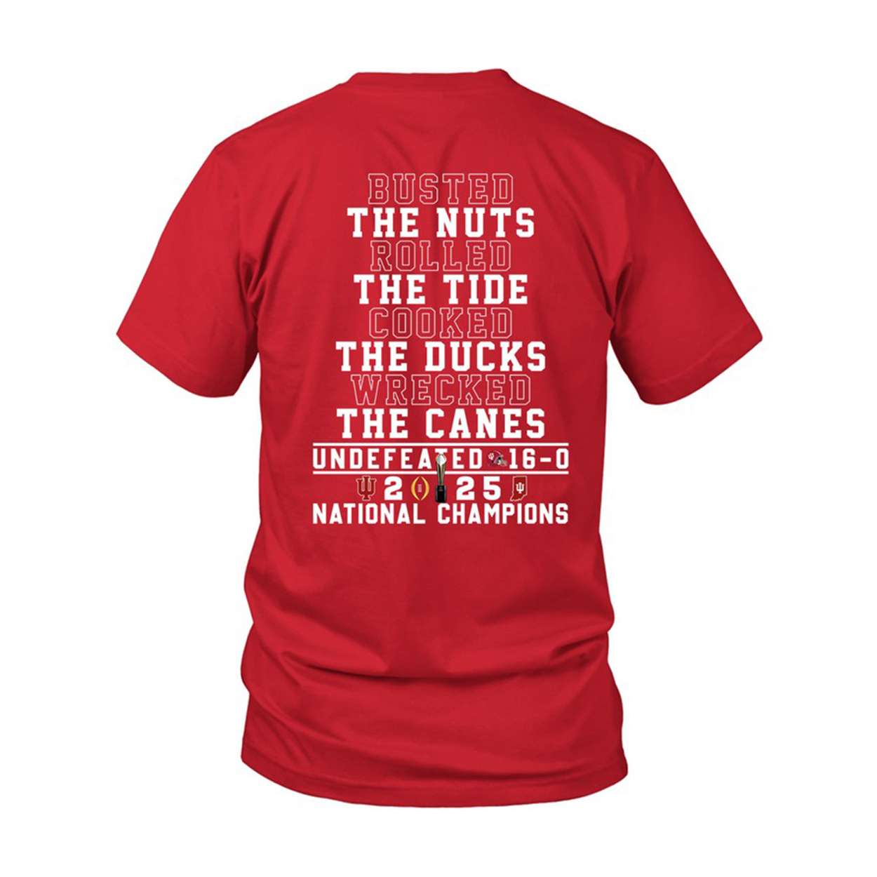 How ’bout Them Hoosiers Undefeated 16-0 National Champions Shirt How ’bout Them Hoosiers Undefeated 16-0 National Champions Shirt