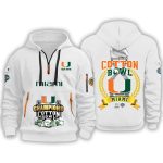 Hurricanes Cotton Bowl Champions 2026 Quarter Zip Hoodie