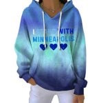 I Stand With Minneapolis Resist Gradient Hoodie