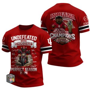 Undefeated Indiana University Perfect Season National Champions 2026 Shirt