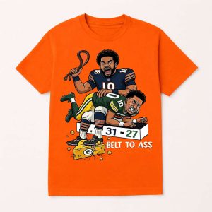 Bears 31 27 Packers Belt To Ass Shirt 1