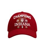 IU Football 2026 National Champions Printed Casual Hat
