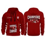 IU Football National Champions 2026 Quarter Zip Hoodie