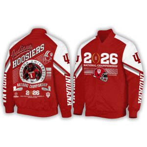 IU Football National Champions 2026 Bomber Jacket