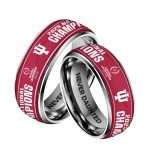 Indiana Football 2025 National Champions Never Daunted Ring