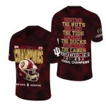 Indiana Hoosiers 2025 National Champions 3D Football Jersey