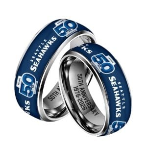 Seahawks 50th Anniversary Custom Ring