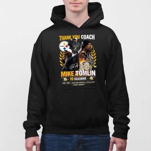 Steelers Thank You Coach Mike Tomlin 19 Seasons 2007 2025 Shirt 5