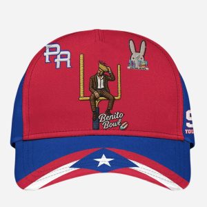 Super Bowl Bunny Classic Cap Custom Any Name