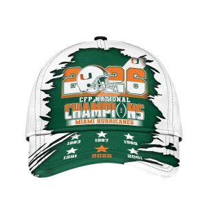 Hurricanes 2026 CFP National Champions Classic Cap2