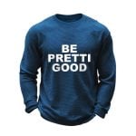 Men's Be Pretti Good Minneapolis Resist Waffle Long Sleeve T-Shirt