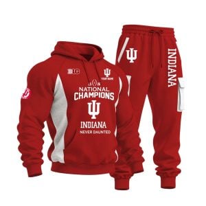 2026 Indiana Football CFP National Champions Hoodie Set